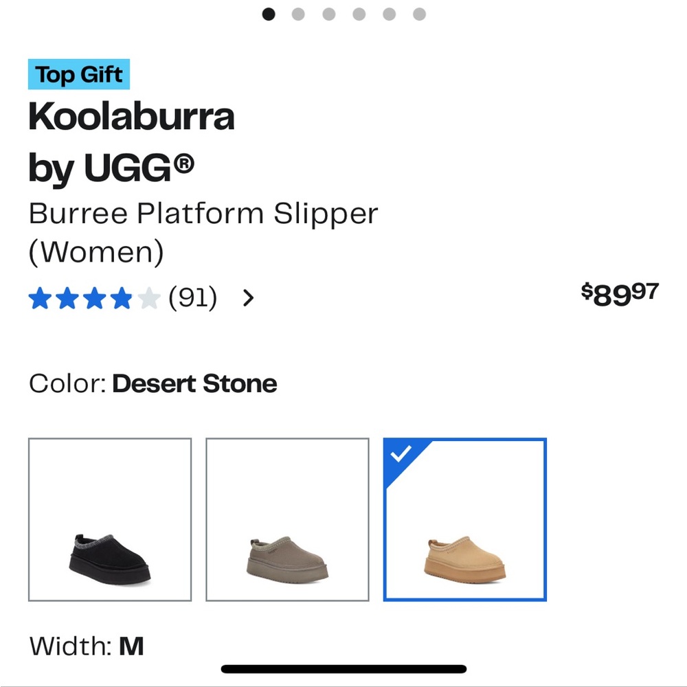 EUC Ugg Koolaburra burree platform slipper size 9M women’s